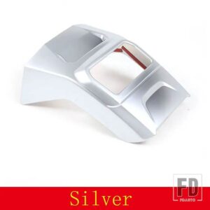 BMW 1シリーズ 2シリーズ F40 F44 2020-2024 ABS カーボンリア空調アウトレットアンチキックカバーカーアクセサリー - Silver