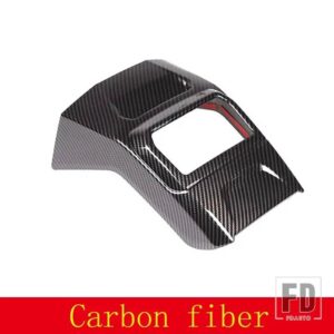 BMW 1シリーズ 2シリーズ F40 F44 2020-2024 ABS カーボンリア空調アウトレットアンチキックカバーカーアクセサリー - Carbon Fiber