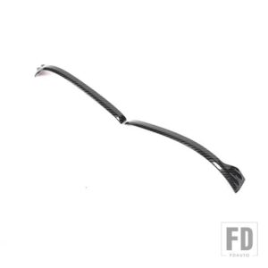 BMW X1 U11 2023-2025 ABS カーボンバックミラーアンチスクラッチ装飾ストリップステッカーアクセサリー LHD - Carbon Fiber