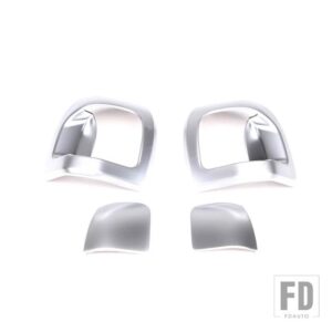 BMW 2シリーズ 2014-2019 ABS カーボンフロントシート調整スイッチカバーステッカー車内アクセサリー - Chrome