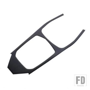 BMW 2シリーズ F44 2020-2024 PVC ブラック中央制御ギアパネルフレーム中央制御ギアボックスステッカーカーアクセサリー - LHD