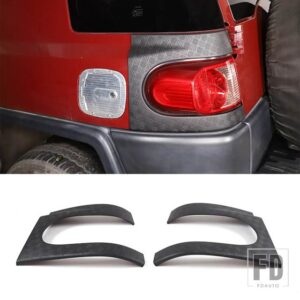 トヨタ 2007-2021 FJ クルーザー ABS ブラックエンジン両面装飾カバーステッカー車外装詳細アクセサリー - Style C
