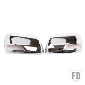 トヨタ ランドクルーザークール LUZE PRADO150 FJ150 ABS カーボンミラーカバーステッカー車外装アクセサリー - Silver