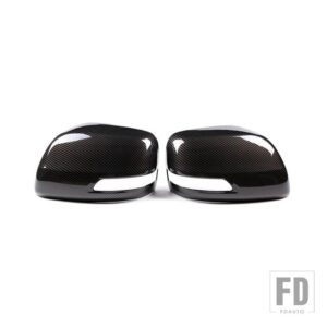 トヨタ ランドクルーザークール LUZE PRADO150 FJ150 ABS カーボンミラーカバーステッカー車外装アクセサリー - Carbon Fiber