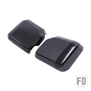 レクサス トヨタ ランドクルーザープラド LC250 GX 2024 ABS サイドミラーカバーバックミラーキャップ車外装アクセサリー - Carbon Fiber