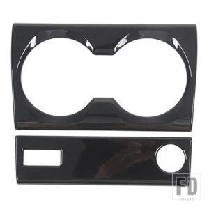 BMW X1 U11 2023-2025 ABS 中央制御水カップホルダーパネル装飾フレームインテリアアクセサリー LHD - Style A