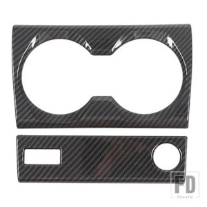 BMW X1 U11 2023-2025 ABS 中央制御水カップホルダーパネル装飾フレームインテリアアクセサリー LHD - Style B