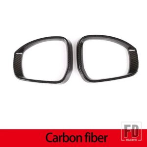 ランドローバー ディスカバリー 4/5 LR4 LR5 レンジローバースポーツ ABS カーボン車外側ミラーフレーム装飾LHD - Carbon Fiber