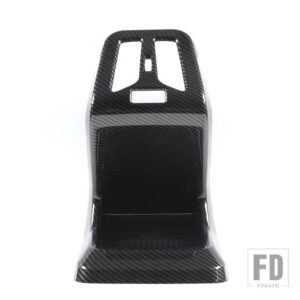 BMW 2023-2024 X1 U11 ABS カーボンリアエアコンアウトレットアンチキックカバーステッカーインテリアアクセサリー - Style A