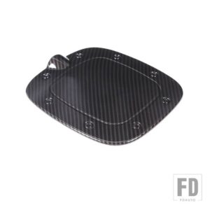 トヨタ 2007-2021 FJ クルーザー ABS カーボン燃料タンク装飾カバーステッカー車外装アクセサリー - Carbon Fiber