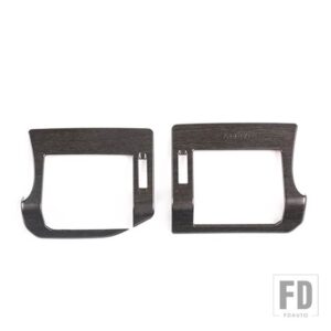 ランドローバー 2020-2024 ディフェンダー 110 130 サイド AC ベントフレーム装飾カバーカーインテリアアクセサリー - Oak Grain