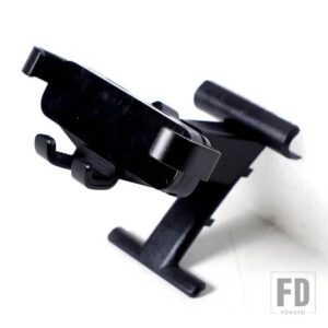 ランドローバー EVOQUE 2012-2018 ABS ブラック中央制御エアアウトレット携帯電話ホルダーカーインテリアアクセサリー - Style B