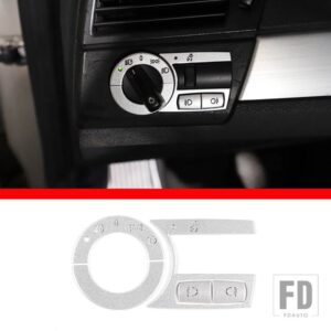 BMW 2006-2010 X3 E83 ヘッドライトスイッチシート加熱ボタンステッカー空調ボタンステッカーインテリアアクセサリー - 2