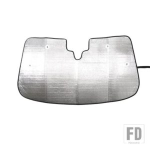BMW X1 IX1 U11 2023 + アルミ箔フロントガラス折りたたみサンシェードポータブル抗 UV サンシェードインテリアアクセサリー - Style A