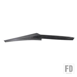 BMW 3シリーズ I3/4シリーズ I4 2023-2024 ABS カーボンセンターコンソール装飾ストリップステッカーインテリアアクセサリー - Black Wood Grain