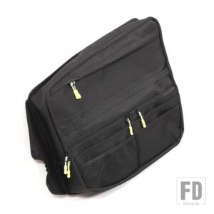 フォード トヨタ ランドクルーザープラド FJ120 オックス布黒テールゲートサイドウィンドウツール収納袋収納ボックスインテリアアクセサリー - Left 1PCS