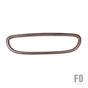 BMW 2016-2019 X1F48 2シリーズ F45 F46 ABS 車内バックミラーフレームカバーステッカーインテリアアクセサリー - Pine Wood Grain