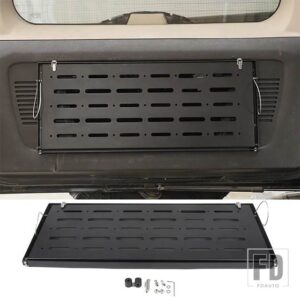 05-09 ハマー H3 テールゲート多機能収納ラック/トランクサイドウィンドウキャリア内装部品合金 - Style 3