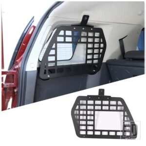 トヨタ 2007-2021 FJ クルーザー合金黒トランク左窓収納ラックバッグラックインテリアアクセサリー - style B-left