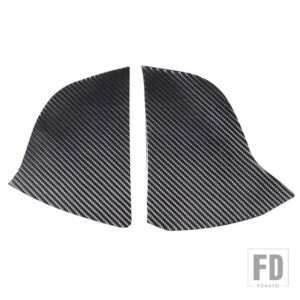シボレー 2014-2019 コルベット C7 ソフトカーボンドア防止クッションステッカー自動 - Carbon Fiber