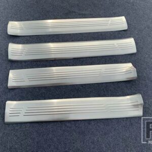 メルセデスベンツ GLSクラス X167 GLS350 450 580 2020 ステンレスインナー内側ドアシルパネルスカッフプレートキックステップトリム - Silver