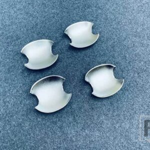 日産 デイズ 2020 + カーアクセサリー ABS クロームドアハンドルカバーボウルガーニッシュモールドベゼルアクセサリートリム - WHITE