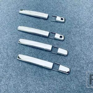 日産 デイズ 2020 + カーアクセサリー ABS クロームドアハンドルカバーボウルガーニッシュモールドベゼルアクセサリートリム - Ivory