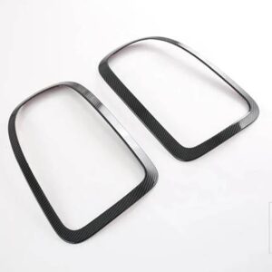 ミニ同胞 F60 2020 2021-2025 カーアクセサリーカーボンスタイルトリムテールライトリアバックフレームランプカバーモールド - Carbon style 20-22