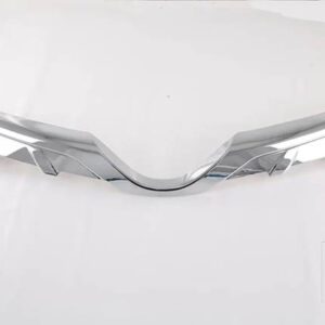 トヨタ C-HR CHR AX10 2019-2022 ABS クロームフロントセンターメッシュグリルグリルカバーラジエーターストリップトリム装飾 - ABS Chrome