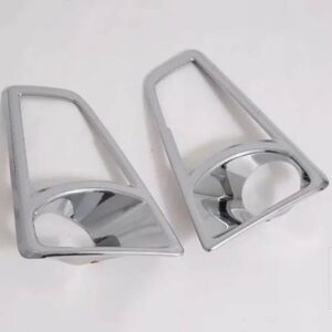 トヨタ ハイエース第六世代 H300 2019-2022 カーアクセサリーフロントフォグライトランプカバートリムモールドベゼルガーニッシュステッカー - ABS Chrome
