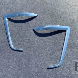 トヨタ ハイエース第六世代 H300 2019-2022 カーアクセサリーフロントフォグライトランプカバートリムモールドベゼルガーニッシュステッカー - ABS Chrome2