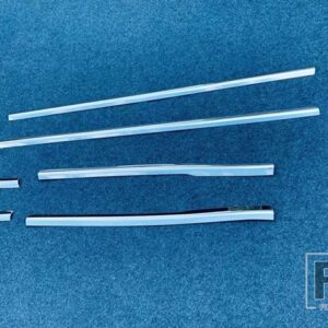 トヨタ ハリアーヴェンザ XU80 2020 2021 カーアクセサリー ABS クロームサイドドアボディモールドモールドトリム - Stainless steel