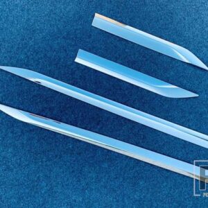 トヨタ ハリアーヴェンザ XU80 2020 2021 カーアクセサリー ABS クロームサイドドアボディモールドモールドトリム - ABS Chrome