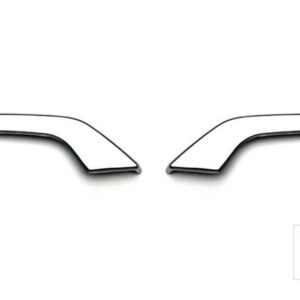 スズキ スペーシアカスタム MK54S MK94S 2024 2025 カーアクセサリー ABS クロームフロントフォグライトランプカバートリムモールドベゼルガー - Fog lighting strip
