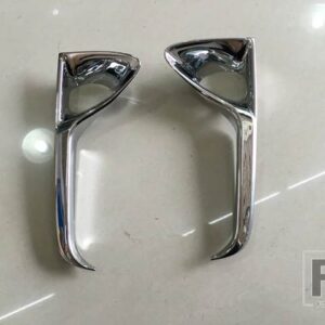 レクサス RX AL20 RX200 300 350 450 2016-2019 ABS クロームフロントフォグライトランプカバートリムモールドベゼルガーニッシュステッカー - Nonporous