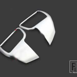 トヨタ シエナ XL30 2015-2020 カーアクセサリーステアリングホイールパネルカバーベゼルトリムインサートバッジモールドガーニッシュ - Silver