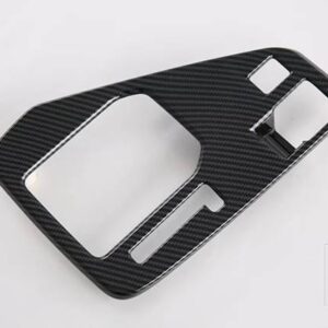 スバル CROSSTREK インプレッサ 2023 2024 カーアクセサリーカーボンスタイルギアシフトパネルなセンターコンソールカバートリムフレーム - Left Hand Drive