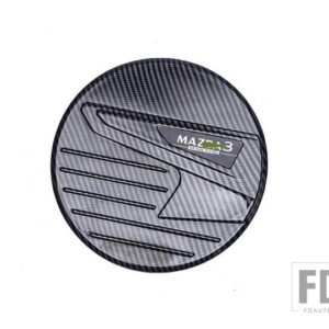 マツダ 3 アクセラセダン BP 2019 2020 カーアクセサリー燃料タンクキャップカバースタイリングトリムオイル燃料キャップ - Black