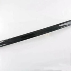 トヨタ ハイランダー XU70 2021 2022 ABS クロームメッキ前バーバンパーカバーシールドトリムモールドアンダーグリル - carbon fiber style