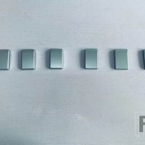 三菱 デリカミニ 2023 2024 カーアクセサリー ABS クロームフロントセンターメッシュグリルグリルカバーラジエーターストリップトリム - Silver