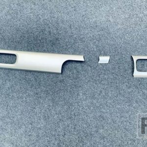 ダイハツ ムーブ CANBUS LA850S 2022 2023 カーアクセサリー ABS センターコンソールインテリア計器パネル周りトリム - Silver
