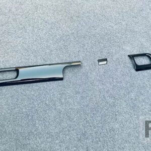 ダイハツ ムーブ CANBUS LA850S 2022 2023 カーアクセサリー ABS センターコンソールインテリア計器パネル周りトリム - Piano Black