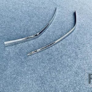 トヨタ アルファード 40 シリーズ 2023 2024 カーアクセサリーステンレスフロントとリアバンパープロテクタートリム - Front corner guard
