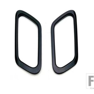 日産 セレナ C28 2022 2023 カーアクセサリー ABS ピアノブラックインナーフロントドアハンドルカバーキャッチボウルトリム - Piano Black