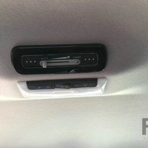 日産 セレナ C28 2022 2023 カーアクセサリー ABS マットミドルルーフ空調スイッチトリム - Piano Black