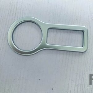 スズキ スペーシアカスタム MK54S MK94S 2024 2025 カーアクセサリー ABS 1 キースターター装飾ボックス - Silver