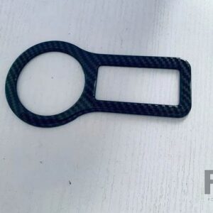 スズキ スペーシアカスタム MK54S MK94S 2024 2025 カーアクセサリー ABS 1 キースターター装飾ボックス - Carbon Fiber Style