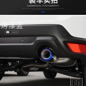 スバル ステンレスリアリップマフラー装飾 フォレスター 2019-23 - Blue