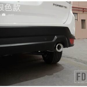 スバル ステンレスリアリップマフラー装飾 フォレスター 2019-23 - Silver