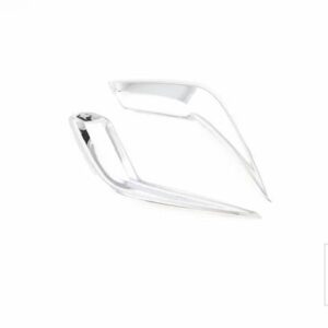 トヨタ カローラクロス XG10 2020 2021 ABS クロームフロントリアフォグランプカバースパンコールで飾られました - Reflector3